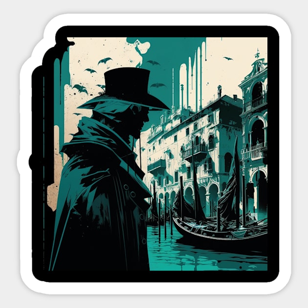 venice Sticker by rocknerd